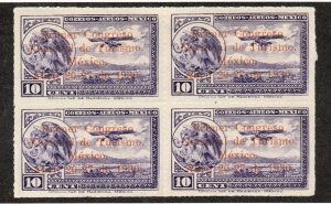 Mexico - Sc# C26 Block (4) / 2 MH/2 MNH        -          Lot 0623146