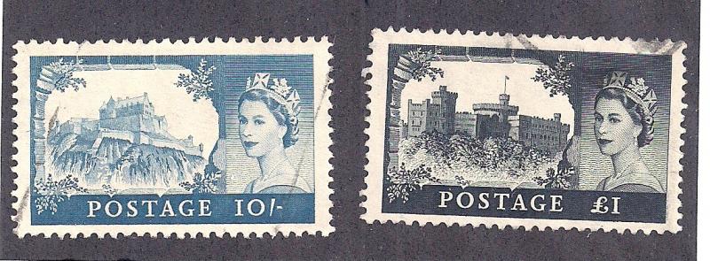 GREAT BRITAIN Sc#373-374 Used