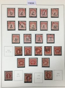 MOMEN: US STAMPS  USED COLLECTION  LOT #11634