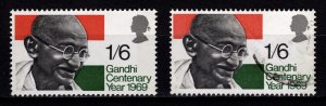 Great Britain 1969 Gandhi Centenary Year, 1s6d [Mint/Used]