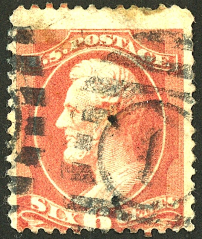 U.S. #148 USED CREASE