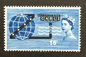 Great Britain 1963 #401, Commonwealth Pacific, MNH.