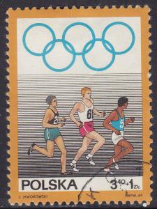 Poland B115 Olympic Runners 1969