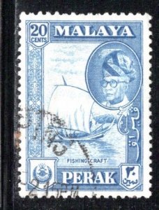 Malaysia Perak Scott # 133, used
