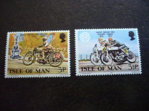 Stamps - Isle of Man - Scott# 33-34 - Mint Never Hinged Set of 2 Stamps