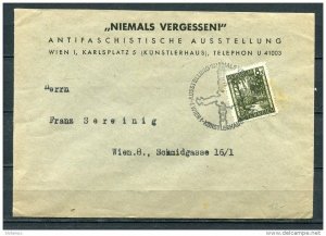 Austria 1946 Cover to Vienna Single Usage