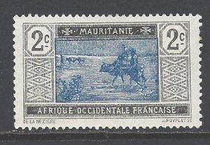 Mauritania Sc # 19 mint hinged (RS)