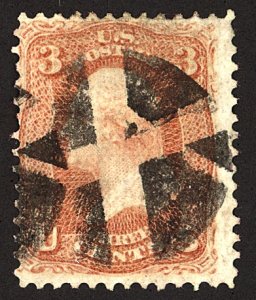 U.S. #65 Used Fancy Cancel