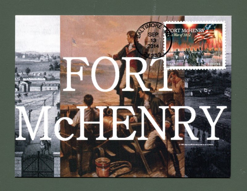 Sc. 4921 Fort McHenry FDC - Maxi Card 1