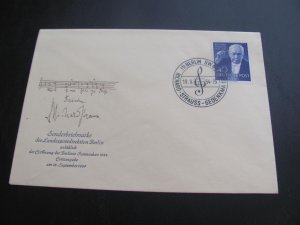 GERMANY  BERLIN 1954 FDC  VERY NICE (155)