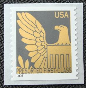US #3792a MNH Coil Single, Eagle, SCV $.50 