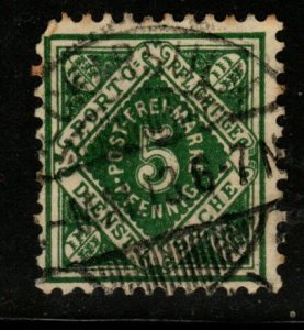 Wurttemberg Scott o15 Used stamp