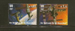 United Nations Vienna SC#409-410 MNH