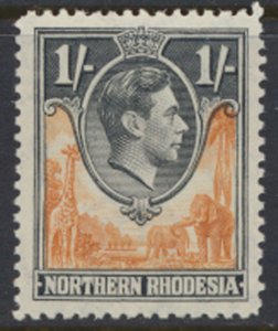 Northern Rhodesia  SG 40  SC# 40 MVLH   see detail and scans