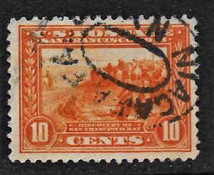 US 1913 Sc. 400A used VF Niagara Falls pmk., Cat. Val. $22.50