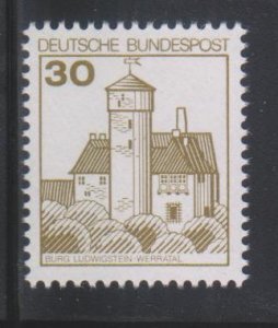 Germany,  30pf Ludwigstein (SC# 1234) MNH