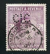 GREAT BRITAIN - Scott #139de, S.G. #262, Used, Cat. $285.00