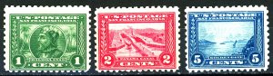 U.S. #401-403 MINT OG NH, 402 LH