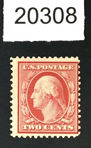 MOMEN: US STAMPS # 332 MINT OG H LOT # 20308