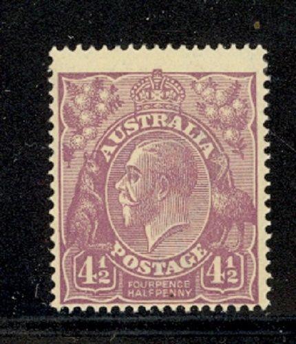 Australia Scott 35 Mint hinged (Catalog Value $27.50)