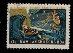 North Viet Nam Scott 236 Used FROM 1962 Vostok 3 flight set