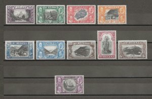 ST HELENA 1934 SG 114/23 MINT Cat £425