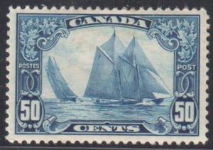 Canada #158 VF-XF Hinge Bluenose C$350.00