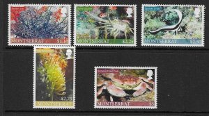 MONTSERRAT SG1450/8 2010 MARINE LIFE  MNH