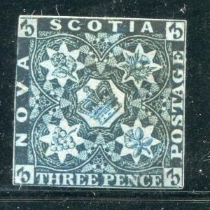 NOVA SCOTIA #2 Unused, Fine, Hinge Remnant - S8248