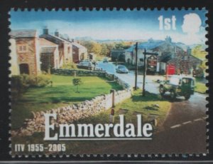 Great Britain 2005 MNH Sc 2309 1st Emmerdale ITV 50th ann