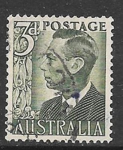 Australia 233: 3d George VI, used, F-VF