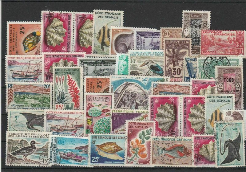 French Colonies Stamps Ref 31441