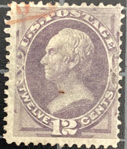 US Stamps-SC# 151 - Clay - Used  - SCV = $215.00