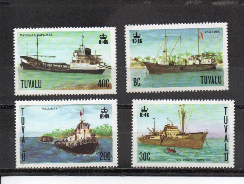 Tuvalu 77-80 MNH