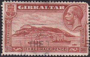 Gibraltar 97 USED 1931 Rock of Gilbraltar