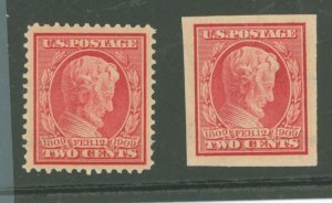 United States #367-368 Unused Multiple