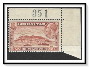 Gibraltar #97 Rock of Gibraltar MNH/H