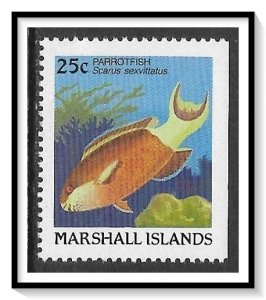 Marshall Islands #174 Parrotfish MNH