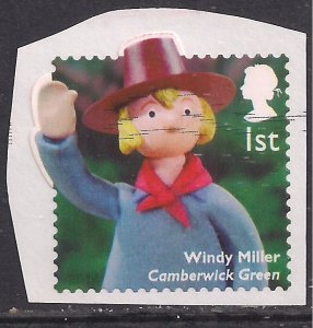 GB 2014 QE2 1st Classic Children's TV ' Windy Miller used SG 3555 ( C294 ) 