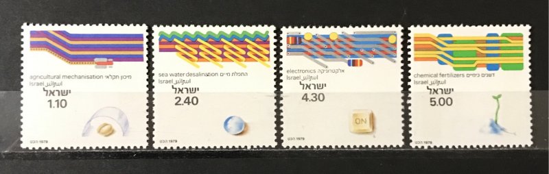 Israel 1979 #718-21, MNH, CV $1