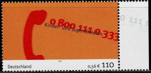 Germany 2000,Sc.#2109  MNH,  Youth and Children phone number