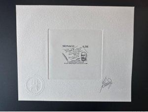 Monaco 2009 YT 2680 Artist's Proof Library Louis Notari 1980 Albert I-