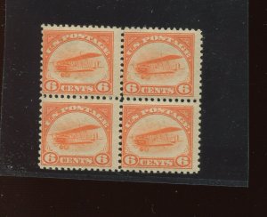 C1 Curtiss Jenny Air Mail Mint Block of 4 Stamps (Stock C1 A2)