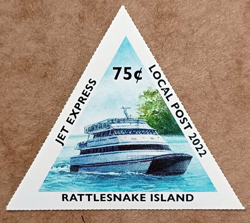 Rattlesnake Island #194 75c Jet Express MNH (2022)