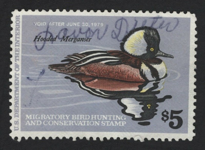 United States USED Scott Number  RW45  DUCK STAMP F-VF #3  - BARNEYS