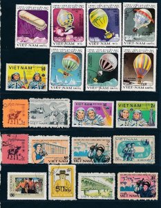 D393328 Vietnam Nice selection of VFU Used stamps