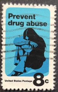 US #1438 Used F/VF 8c Prevent Drug Abuse 1971 [G6.4.2]