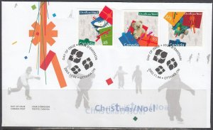 Canada Scott 2004-6 Combo FDC - 2003 Christmas Issue
