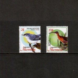 Micronesia 2004 - Birds - Set of 2 Definitive Stamps - Scott #600-1 - MNH