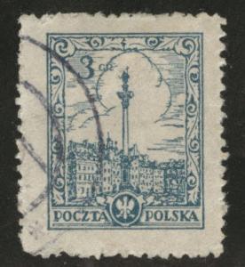 Poland Scott 229 used